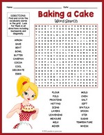 Food Word Search (Free Printable Puzzles) – DIY Projects, Patterns
