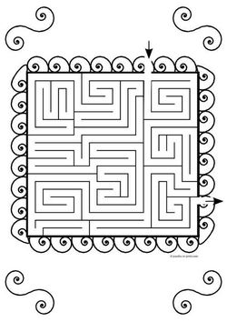 Curly Cue Maze