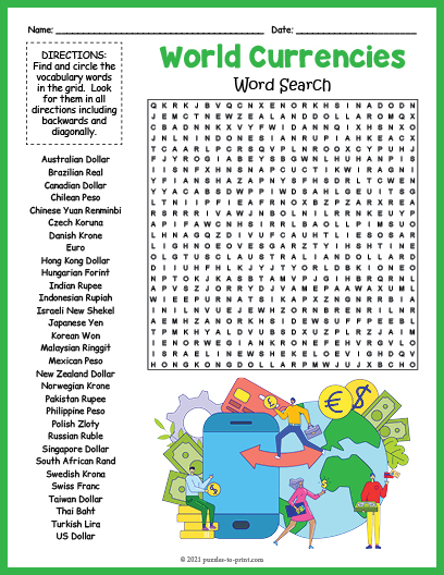 social science puzzle worksheet activities