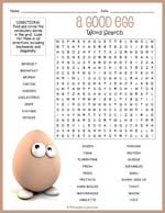 Eggs Word Search Thumbnail