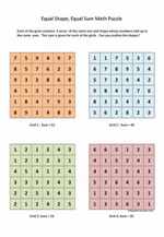 printable math puzzles
