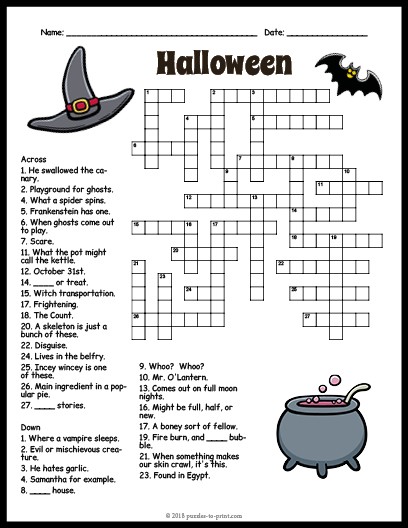 halloween-crossword