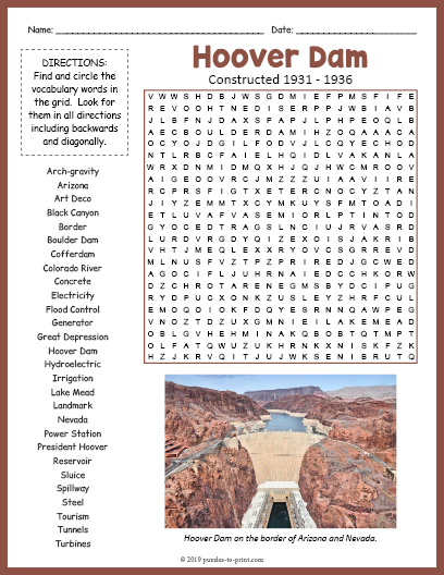 landmarks and monuments puzzle worksheet activities