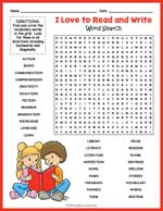 International Literacy Day Word Search Thumbnail