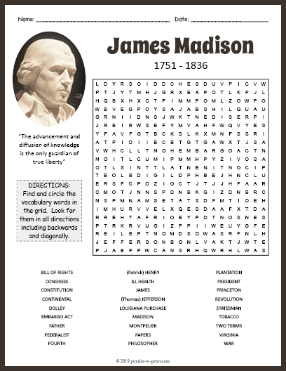 biographical puzzle worksheet activities