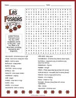 Los Posadas Word Search thumbnail