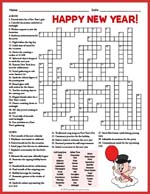 New Years Crossword thumbnail