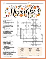 November Crossword thumbnail