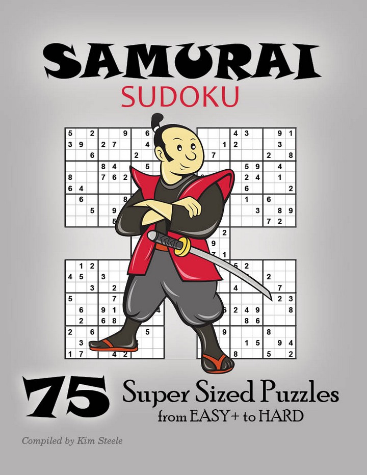 Printable Samurai Sudoku Book 7304