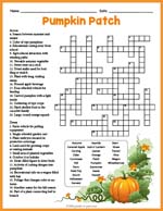 Pumpkin Crossword thumbnail