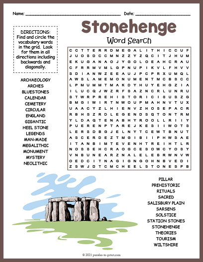 landmarks and monuments puzzle worksheet activities