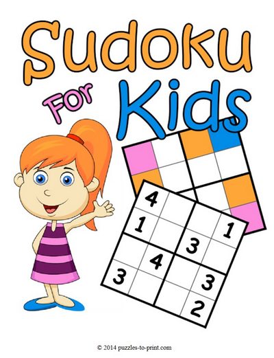 sudoku for kids printable puzzles