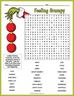 The Grinch Word Search Thumbnail