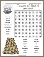 Tower of Babel Word Search Thumbnail